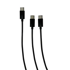 Steelplay USB-C ladekabel til 2 PS5-controllere samtidig
