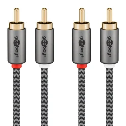 Stereo RCA-kabel - 2 m