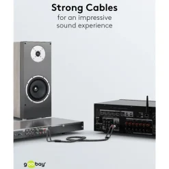 Stereo RCA-kabel - 2 m