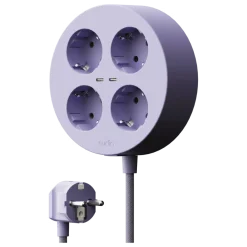 Sudio Block grenstik med GaN-opladning 30W, Lilla