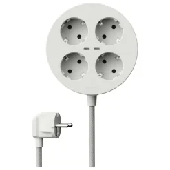 Sudio Block grenstik med GaN-opladning 30W, Hvid