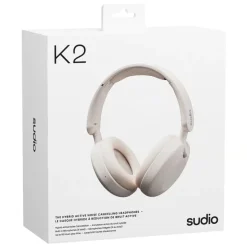 Sudio K2 trådløse over-ear-høretelefoner, Hvid