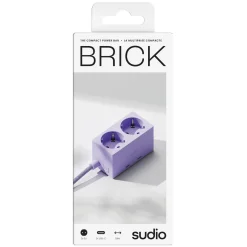 Sudio Vægadapter med GaN-opladning 30 W - Lilla
