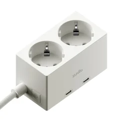 Sudio Vægadapter med GaN-opladning 30 W - Hvid