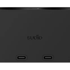 Sudio Vægudtag med GaN-opladning 30 W - Sort