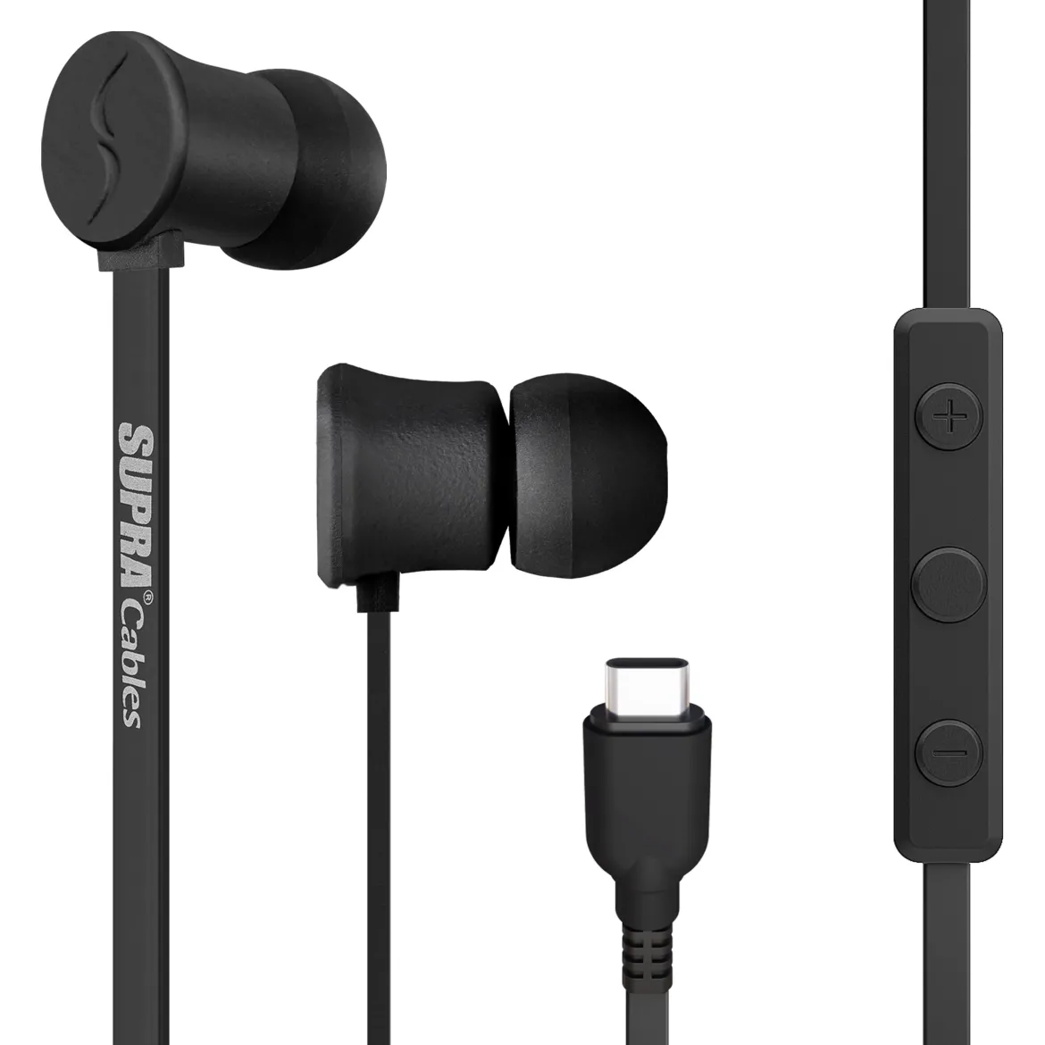 Supra Nero headset med USB-C