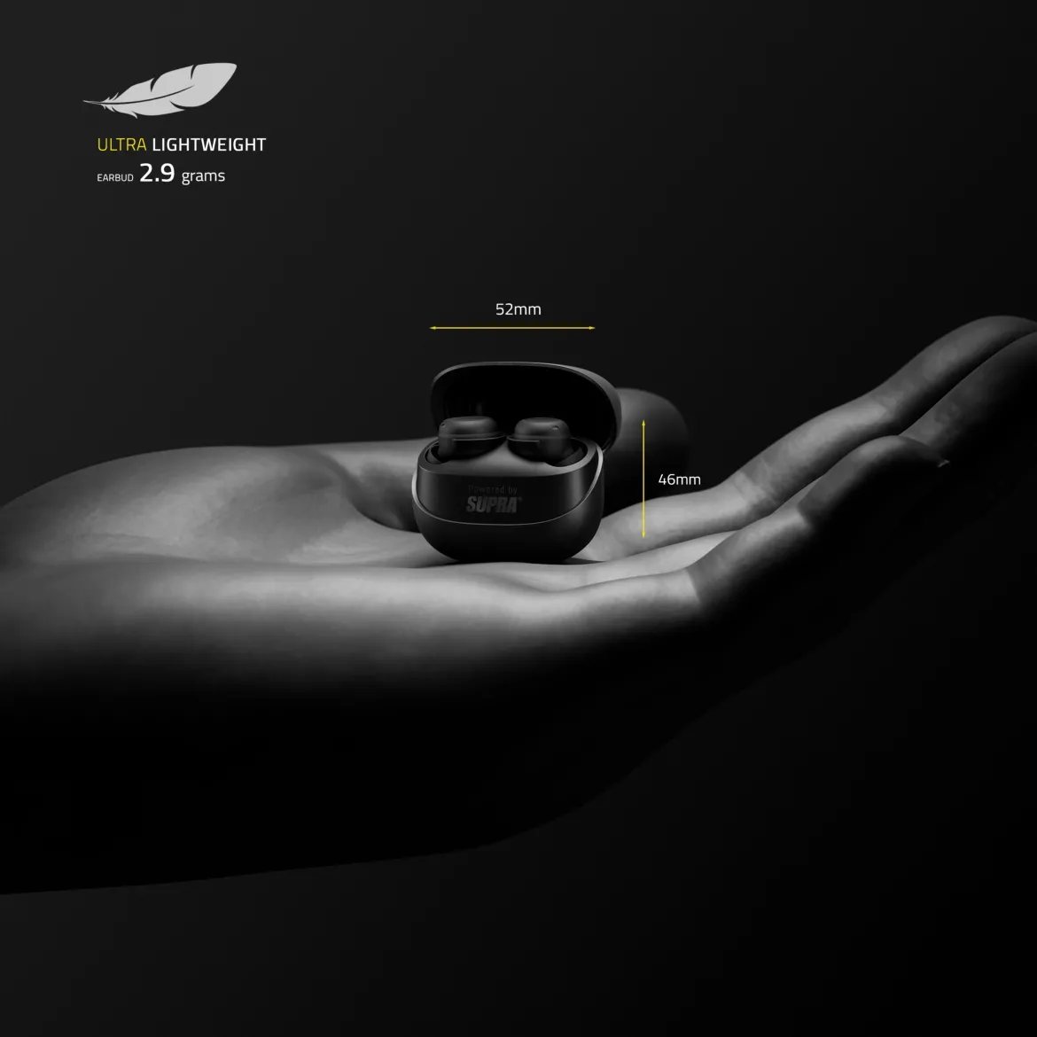 Supra ZERO-TX2 Mini True Wireless-hovedtelefoner