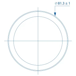 Teltonika 4G-antenne med Mimo 2,5 dBi