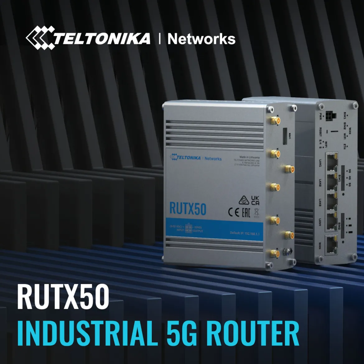 Teltonika RUTX50 5G-router med modem