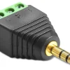 Terminalblok 3,5 mm Han Stereo