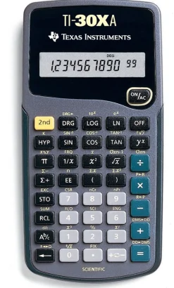 Texas Instruments TI-30Xa lommeregner