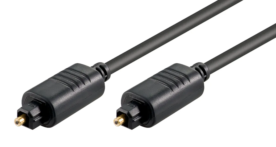 Toslink-kabel Ø5 mm - 1 m