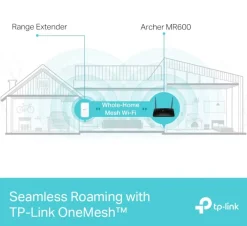 TP-Link Archer MR600 4G+ router med modem AC1200
