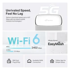 TP-link Archer NX500 Trådløs Router 5G AX3000