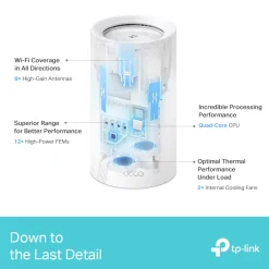 TP-link Deco BE85 Mesh-router med Wifi 7 BE19000 1-pack