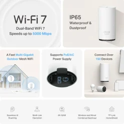 TP-link Deco BE25 Outdoor Mesh Wifi 7-router BE3600