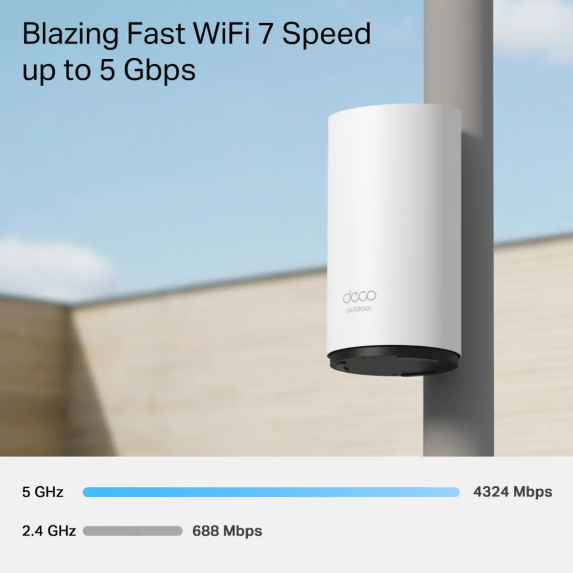TP-link Deco BE25 Outdoor Mesh Wifi 7-router BE3600