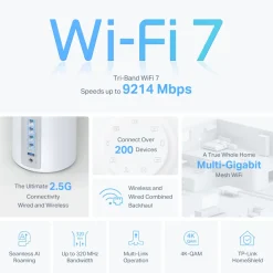 TP-link Deco BE65 3-pak - BE9300 Mesh Wifi 7-system