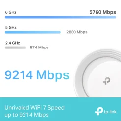 TP-link Deco BE65 3-pak - BE9300 Mesh Wifi 7-system