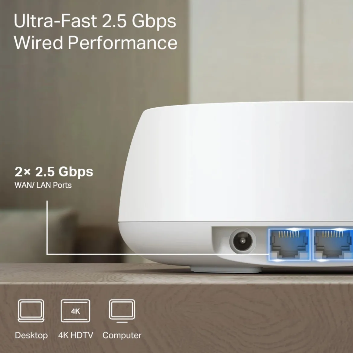 TP-Link Deco BE5000 Wi-Fi 7 mesh-system, 3-pak