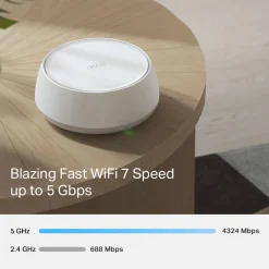 TP-Link Deco BE5000 Wi-Fi 7 mesh-system, 3-pak