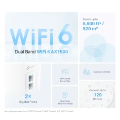 TP-link Deco X10 AX1500 3-pakke