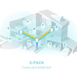TP-link Deco X50 AX3000 3-pakke