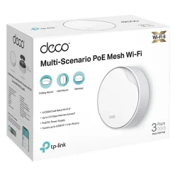 TP-link Deco X50-PoE AX3000 3-pakke
