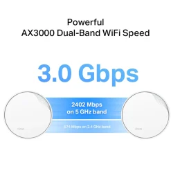 TP-link Deco X50-PoE AX3000 3-pakke