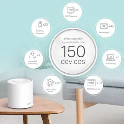TP-link Deco X60 V3.20 Mesh-system AX5400 1-pakke