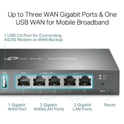TP-link ER605 (TL-R605) V2 Omada Gigabit VPN Router