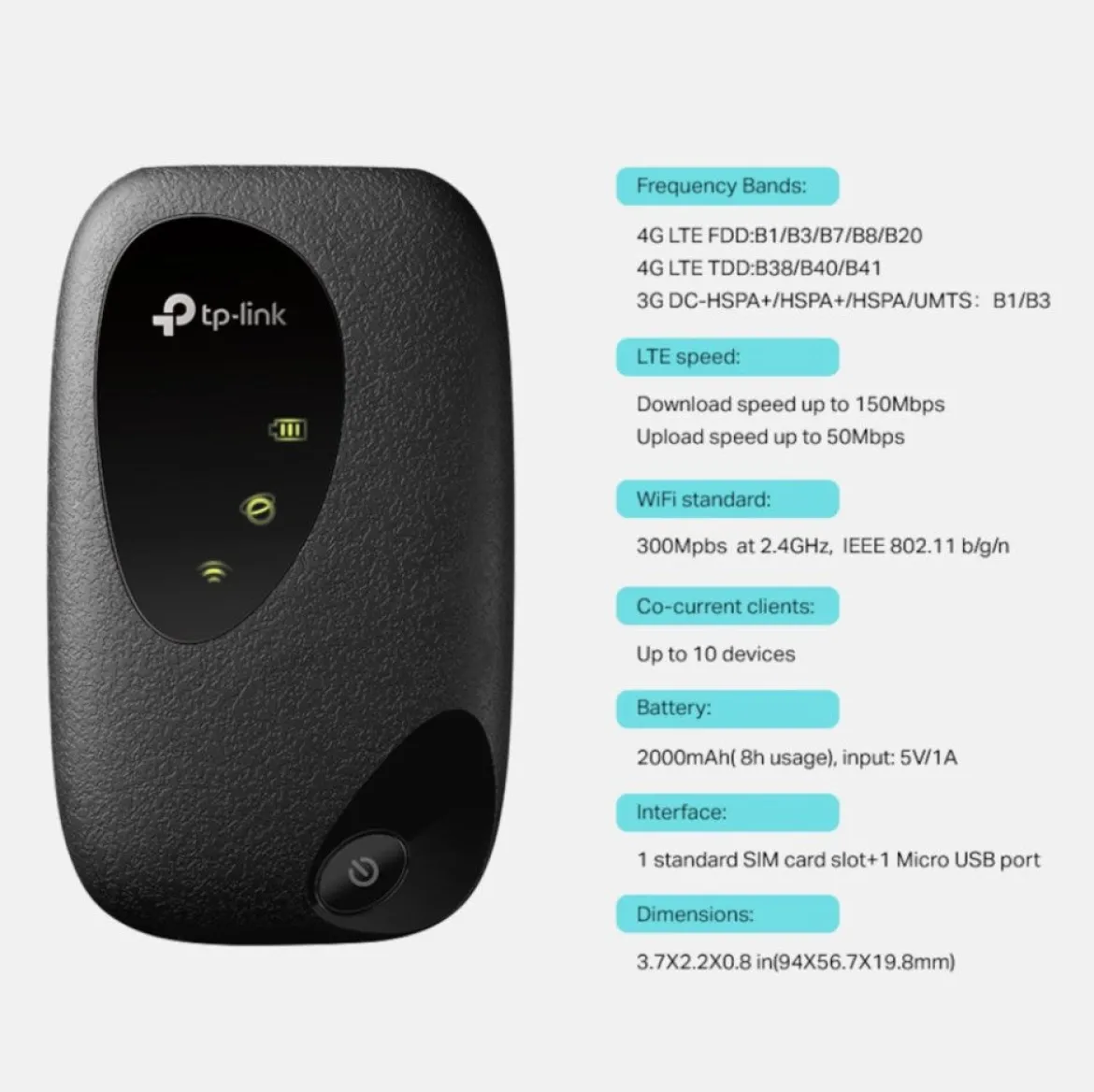 TP-Link M7200 4G-router