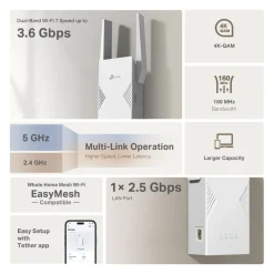 TP-link RE235BE - WiFi 7 BE3600-repeater