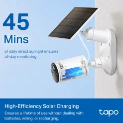 TP-link Tapo A201 - Solcellepanel til overvågningskameraer
