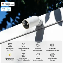 TP-link Tapo C460 - Batteridrevet udendørskamera