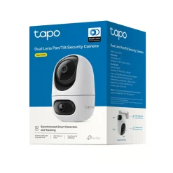 TP-Link Tapo C245D indendørskamera med dobbelt linse og AI-sporing