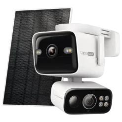 TP-Link Tapo C675D KIT solcelledrevet 4K overvågningskamera med dobbelt linse