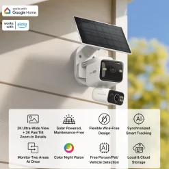 TP-link Tapo C645D Trådløs overvågningskamera