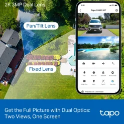 TP-link Tapo C645D Trådløs overvågningskamera