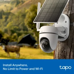 TP-link Tapo C615G Solcelledrevet 4G LTE Pan/Tilt overvågningskamera