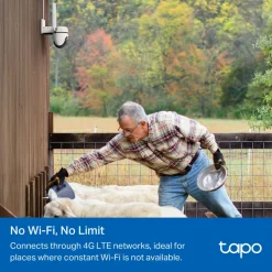 TP-link Tapo C501GW - Udendørs 4G LTE kamera