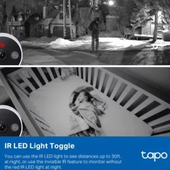 TP-Link - Tapo C120 indendørs/udendørs Wi-Fi sikkerhedskamera