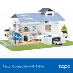 TP-link Tapo C660 KIT - Solcelledrevet 4K overvågningskamera