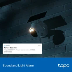 TP-link Tapo C660 KIT - Solcelledrevet 4K overvågningskamera