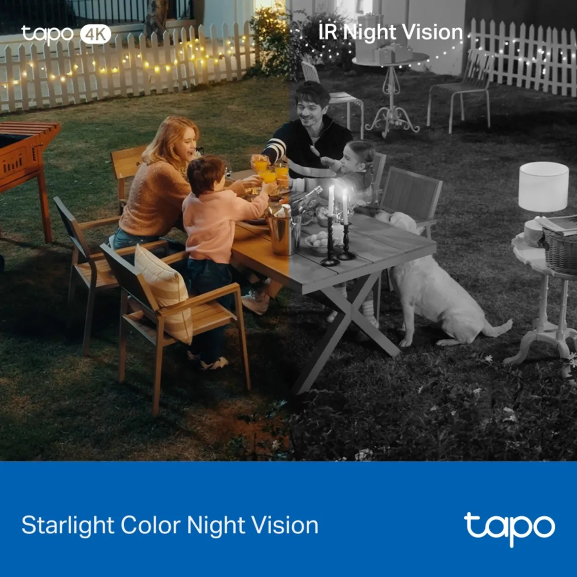 TP-link Tapo C660 KIT - Solcelledrevet 4K overvågningskamera