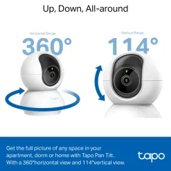 TP-link Tapo C230 Pan/Tilt AI Trådløs overvågningskamera