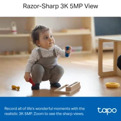 TP-link Tapo C230 Pan/Tilt AI Trådløs overvågningskamera