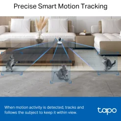 TP-link Tapo C220 Pan/Tilt AI Trådløs overvågningskamera