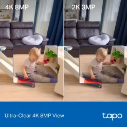 TP-link Tapo C260 Pan/Tilt AI Trådløs overvågningskamera