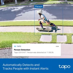 TP-Link Tapo C610 solcelledrevet Pan/Tilt-overvågningskamera